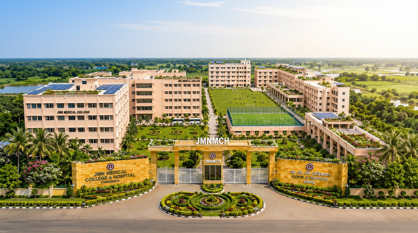 JMN Medical College and Hospital campus, Chakdaha, West Bengal